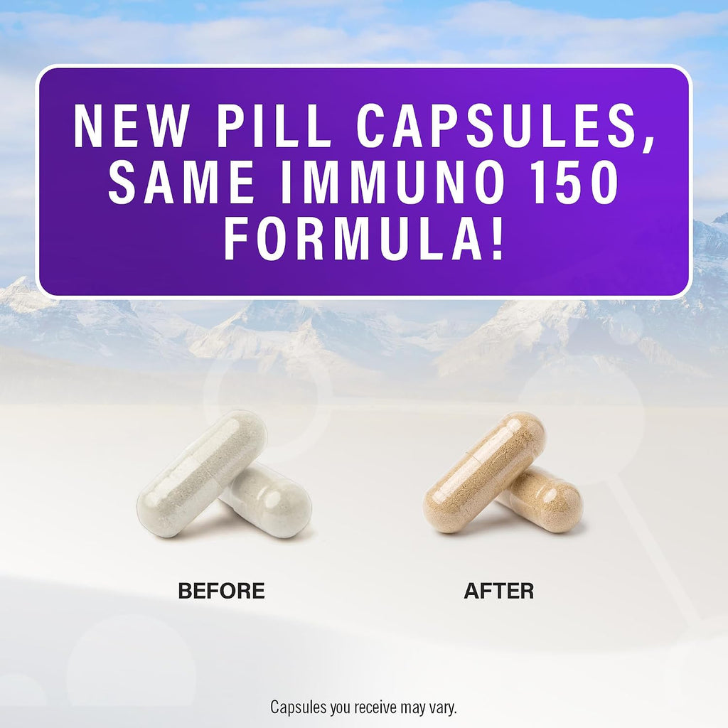 Immuno 150, Immune Support Supplement, 150 Vegetable Capsules